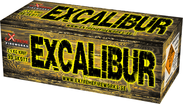 Excalibur - Rak och Vinklad Bombtårta