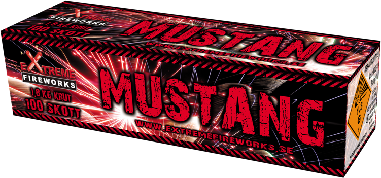 Mustang - Rak Bombtårta